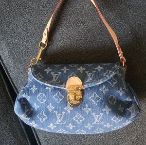 Designer Blue Monogram Mini Bag